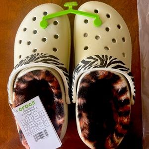 Fur Lined Crocs